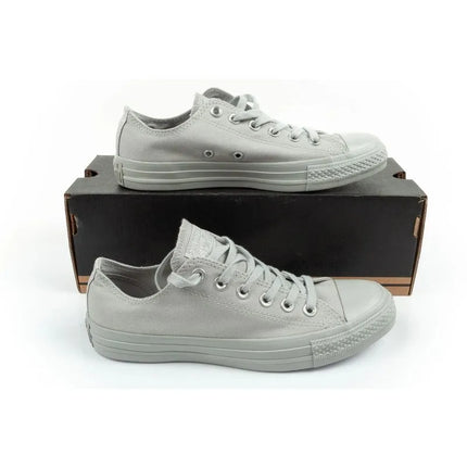 Madingi ir patogūs pilki moteriški Converse Chuck Taylor All Star laisvalaikio bateliai