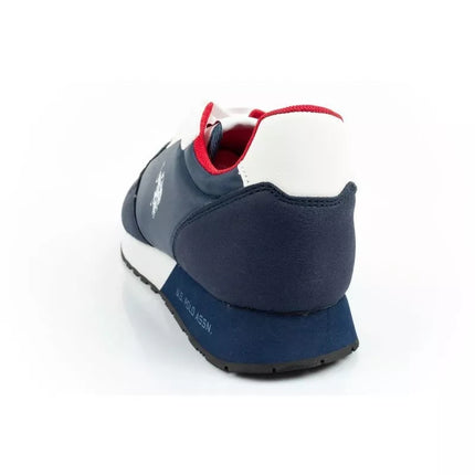 US Polo Assn sports shoes sneakers men's fashionable comfortable navy blue