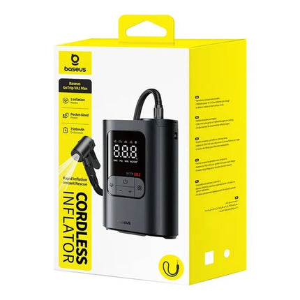 Baseus GoTrip VA1 Wireless Pump 150 PSI 7500 mAh - Dark Gray