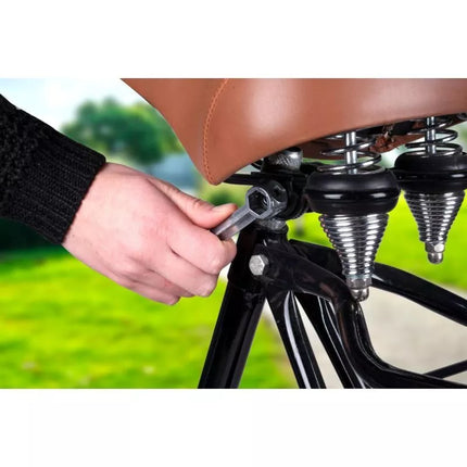 10-FUNCTION BONE-SHAPED BICYCLE GEAR WRENCH
