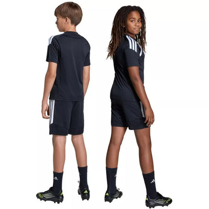 adidas Tiro 26 Lyga Treniruočių Šortai Vaikams, Juodi ir Balti JY7147