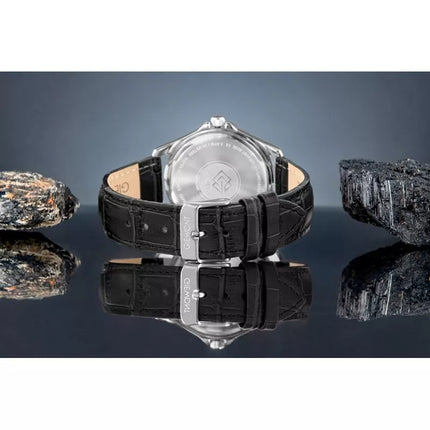 Giewont Elegance Sapphire Men's Watch Black and Blue GW5160-A6