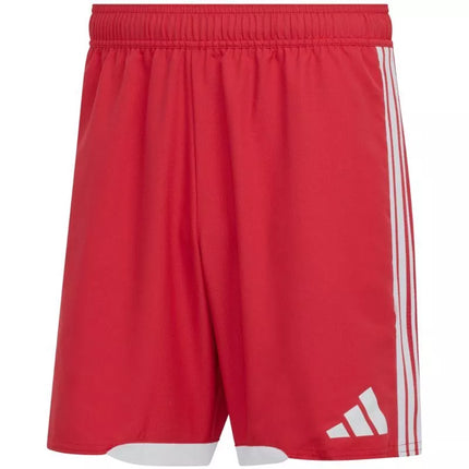 Vyriški adidas Tiro 26 varžybiniai šortai, raudoni ir balti, KA6179