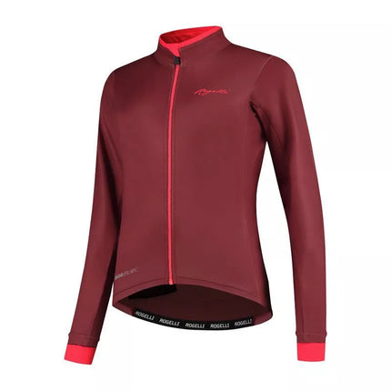 Moteriškas džemperis ESSENTIAL bordo XL Rogelli