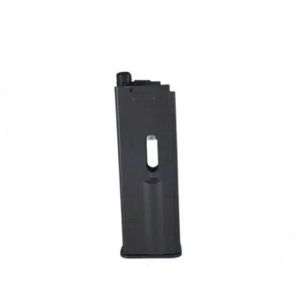 RANGER M712 Broomhandle VISO AUTOMATINIS ATATRAUKIAMOSIOS SISTEMOS orinis pistoletas, 4.5 mm BB, 19 šūvių. KWC