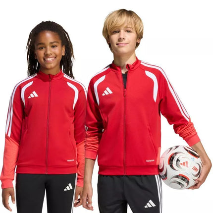 adidas Tiro 26 Varžybų treniruočių vaikiškas džemperis raudonas KA7710
