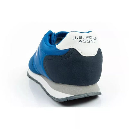US Polo Assn sports shoes sneakers men's fashionable comfortable blue
