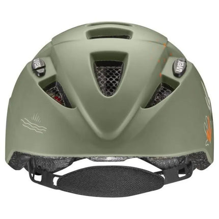 Vaikiškas dviratininko šalmas UVEX Kid 2 CC, 46-52 cm, šalavijų žalia