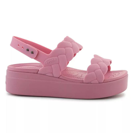 "Crocs Brooklyn Woven Low Wedge W" 209977-6XX sandalai