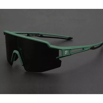 Rockbros sportiniai akiniai 10177 žali