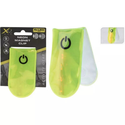 MAGNETIC REFLECTIVE CLIP 4 LED XQMAX