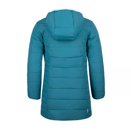 Trollkids Girls Stavanger Coat winter blue insulated hooded jacket (219-323)