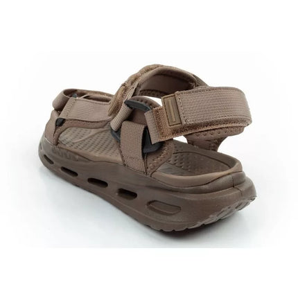 Lee Cooper vyriški šviesiai žali vasaros paplūdimio sandalai su lipukais