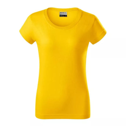 Rimeck Resist T-shirt vyrams su sunkiais darbais MLI-R0404 geltonas