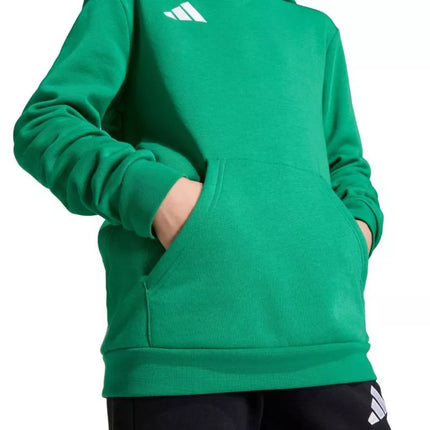 Adidas Entrada 26 Hoody green JZ6563 kids' sweatshirt