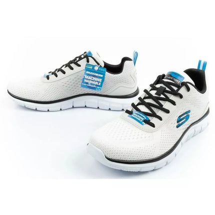 Skechers vyriški sportiniai batai Track-Ripkent patogūs lengvi madingi ecru