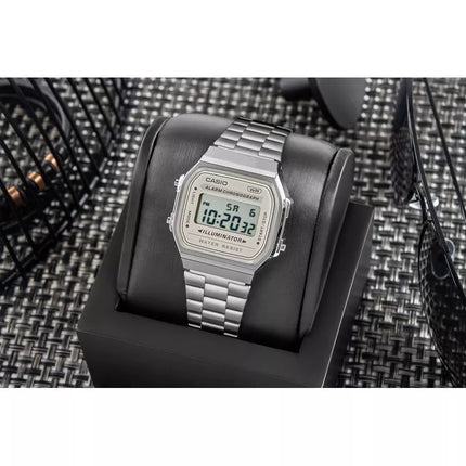 Vyriškas laikrodis CASIO VINTAGE A168WA-8AYES + DĖŽUTĖ