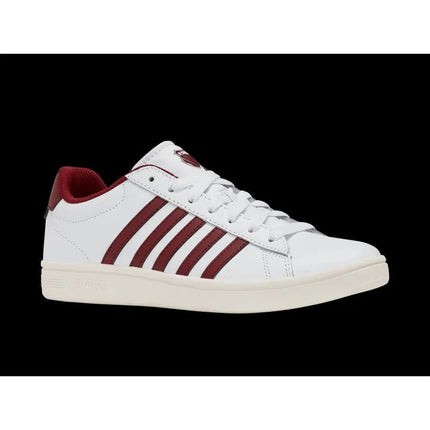 K-swiss sneakers COURT TIEBREAK II WHITE/TIBETAN RED/SNOW WHITE-M (04413-152-M)