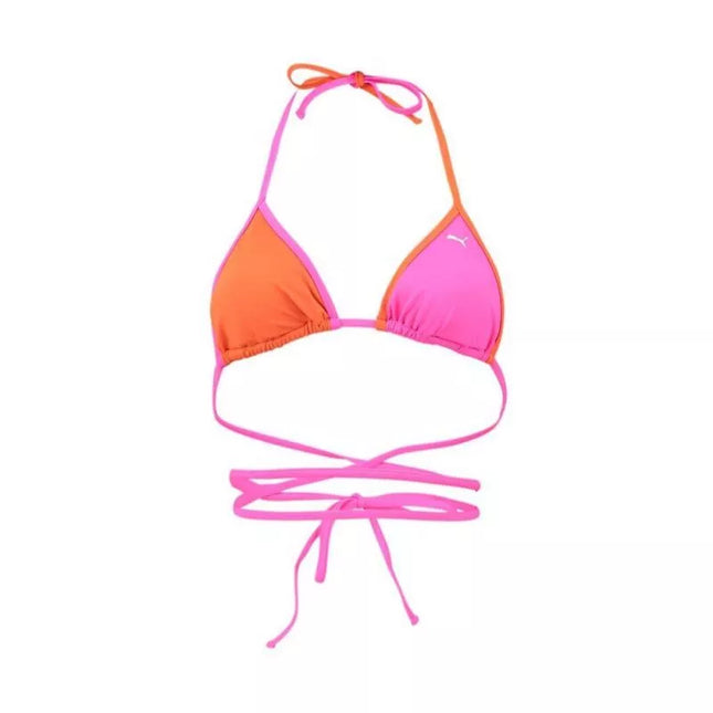 Puma Swim moteriškas trikampio formos bikinio viršus Wrap 1P Bra 938065-02