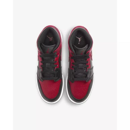 Air Jordan 1 Mid Banned GS retro batai - 554725-074