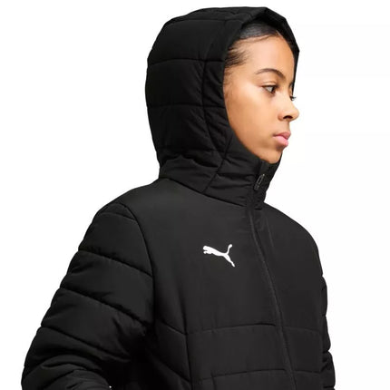 Puma Team Additions Padded Hooded Kids Jacket Black 659738 03