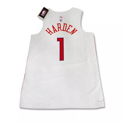 Nike Philadelphia 76ers Swingman Jersey City Edition 22 James Harden T-shirt - DO9606-107