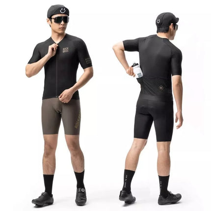 Rockbros YDDX011 Diamond Short Sleeve Cycling Jersey Size XXS - Black