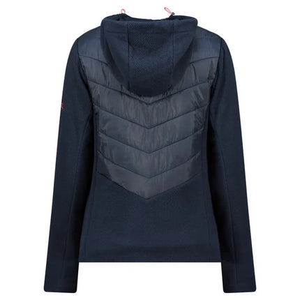 Geographical Norway Tulka Navy Db Lady 0124 tamsiai mėlynas moteriškas flisinis džemperis (WZ6442F/GN-Navy)