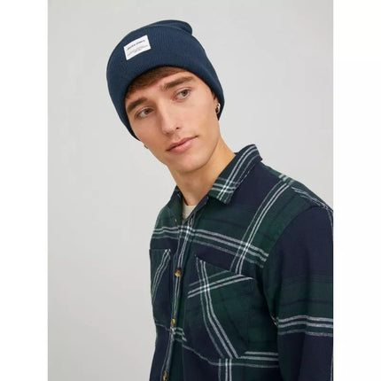 Jack&Jones JACLONG KNIT BEANIE12150627 NAVY BLAZER