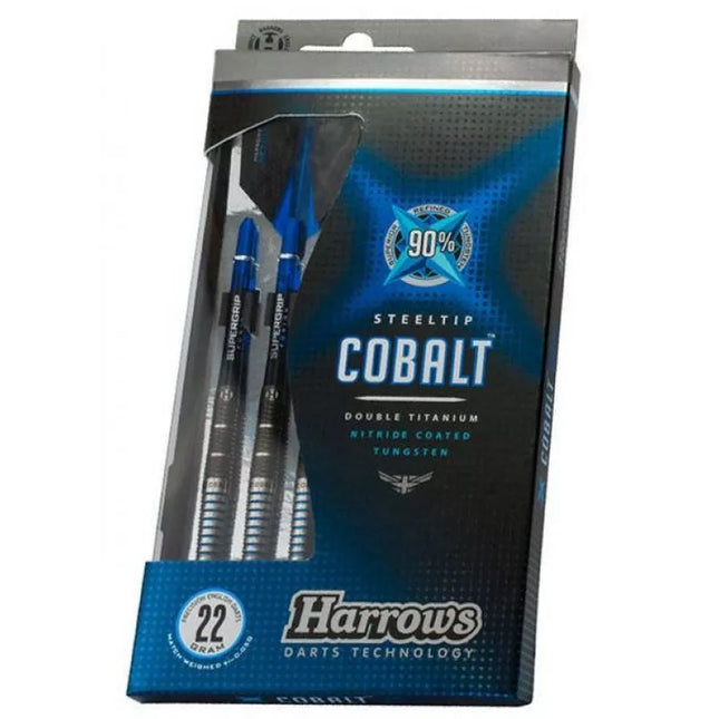 Harrows COBALT 90% Steeltip Darts HS-TNK-000013299