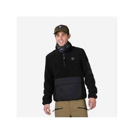 Juodas Fleece Anorak Rossignol