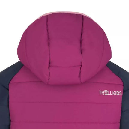 Trollkids Kids Hafjell Snow Jacket PRO with hood, waterproof, pink (514-182)