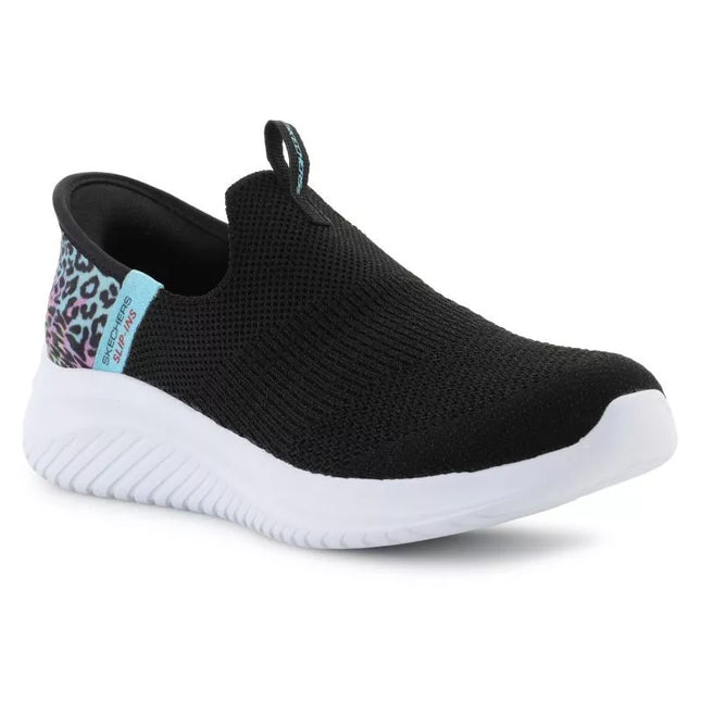 Skechers Slip-ins Ultra Flex 3.0 batai - Colory Wild Jr 303801l-BKMT