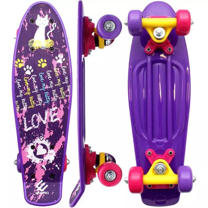 Plastikinė mini riedlentė LOVE KITTY ENERO