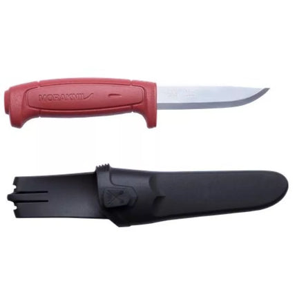 Morakniv BASIC 511 peilis - Anglinio plieno - Raudonas