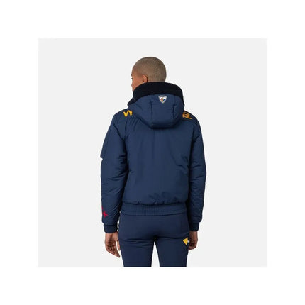 Rossignol W Yety Fleecy Bomber Jacket Jkt blue
