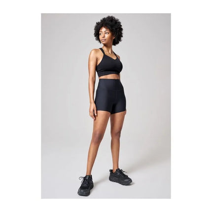 CASALL Ultra High Waist Hot Pant Sports Boxer Shorts Black