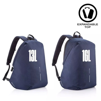 XD DESIGN ANTI-THEFT BACKPACK BOBBY SOFT NAVY BLUE P/N: P705.795