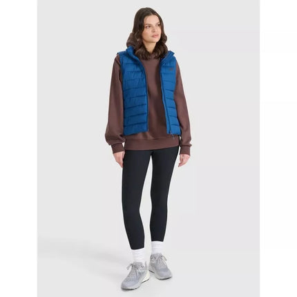 Women's down vest with synthetic filling 4F 4FWAW25TVJAF218-51S