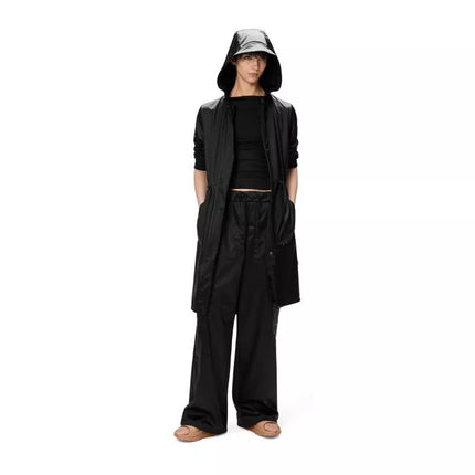 Rains neperšlampama striukė STRING W PARKA W3 18550 84 JUODA GRŪDĖTA