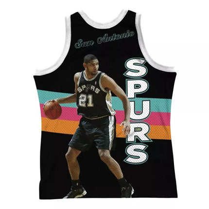 Mitchell & Ness NBA San Antonio Spurs Tim Duncan Tank Top