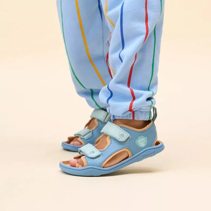 Affenzahn Sandal Leather Airy Shark (01394-30211)