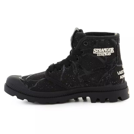 Palladium Stranger Things Pampa Hi Tunnels 94626-008-M Black