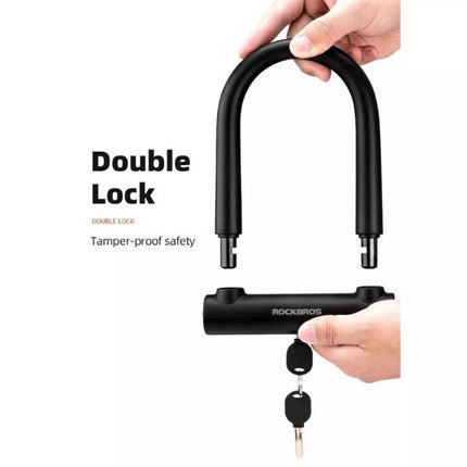 Rockbros dviračio spyna RKS610-BK juoda