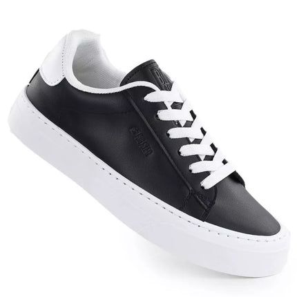 Juodi ekoodos žemi kedai ant platformos Big Star TT274927