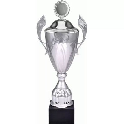 Gold metal cup with lid 4127/BP