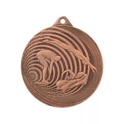 STEEL MEDAL SWIMMING FI 70 MMC3074 - BRONZE