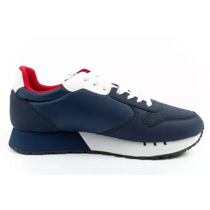 US Polo Assn sports shoes sneakers men's fashionable comfortable navy blue