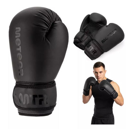Meteor 12 oz Training Boxing Gloves, Velcro, PU