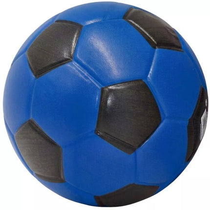 PU FOAM BALL 15CM BLUE BLACK ENERO